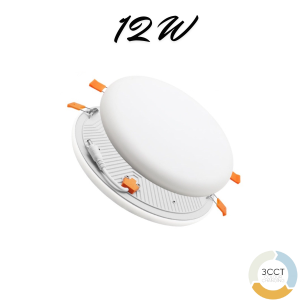LED Downlight Panel Frameless Okrugli 12W 1200lm 3CCT