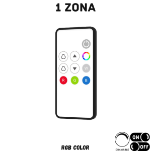 Daljinski RF2.4G Upravljač za RGB/RGBW, Skydance RM3