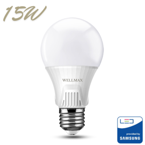 LED Žarulja Wellmax E27 - 15W 1350Lm (90W) 4000K