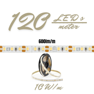 LED Traka EL 2835- 9.6W/M, 600lm/M, 4000K, 12V, IP20, 5m